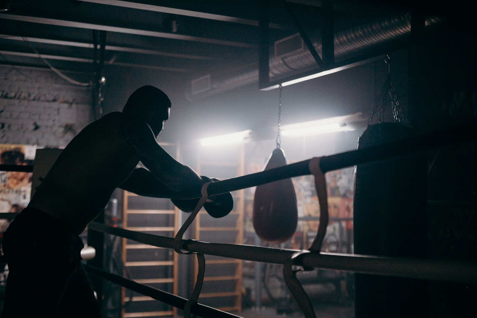 Salle de combat moody